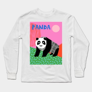 P is for Panda Long Sleeve T-Shirt